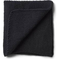 Humdakin Knitted Karklud Blå, Sort (28x28cm)