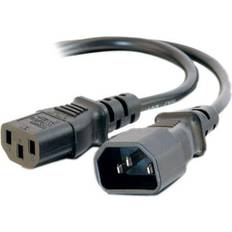 Black Extension Cords C2G 03141 18 AWG 1.82m