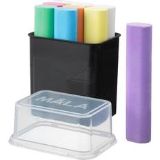 Giftfria Gatukritor Ikea Måla Mixed Colours Chalks 9pcs