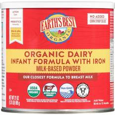 Organic Baby Food & Formulas Earth's Best Organic Dairy Infant Formula with Iron Milk Based Powder 21oz 1