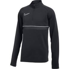 Lynlås T-shirts Børnetøj Nike Big Kid's Dri-FIT Academy Drill Training Shirt - Black/White/Anthracite/White