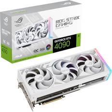 ASUS GeForce RTX 4090 Graphics Cards ASUS ROG Strix GeForce RTX 4090 GDDR6X White OC Edition 2xHDMI 3xDP 24GB