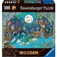 Puzzle familial Puzzles Classiques Ravensburger Fantasy Forest 500 Pieces