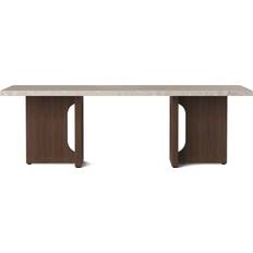 Menu Androgyne Sand/Dark Stained Oak Table Basse 45x120cm