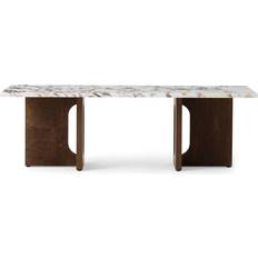 Menu Androgyne Dark Stained Oak/Calacatta Viola Coffee Table 17.7x47.2"
