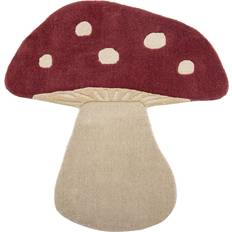Tæpper & Skind Bloomingville Mushroom Tæppe Hvid