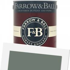 Farrow & Ball Smoke 47 Modern Ceiling Paint, Wall Paint Green 2.5L