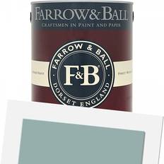 Målarfärg Farrow & Ball Estate Emulsion 5l Dix Blue 82 Turquoise Väggfärg, Takfärg Blå 2.5L