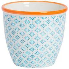 Nicola Spring Rinkit Hand-Printed Plant Pot 14Cm