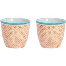 Rinkit Hand-Printed Plant Pots 14Cm