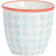 Rinkit Hand-Printed Plant Pot 14Cm