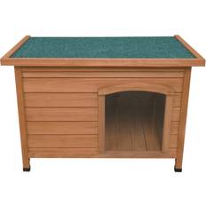 MonsterShop Wooden Dog Kennel Small Pet Shelter Animal Hut