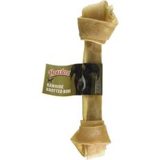 B&Q Rawhide Dog Chews Treat Knotted Bone Pack Of 10