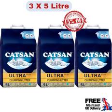 Catsan Ultra Plus Clumping Litter Economy Pack: