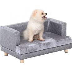 Pets Pawhut Dog Sofa Pet Lounge Bed Small-Sized Dogs