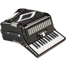 Wind Instruments Sofiamari Sm-2648, 26 Piano 48 Bass Accordion Black Pearl