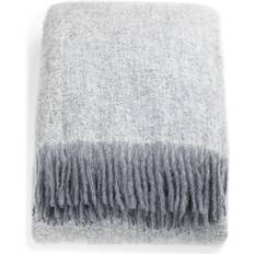 Textiles Stackelbergs De Mohair White & Shiffer Melange Manta Blanco