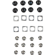 LEATT Bolt Kit Complete X-frame Pair Silver