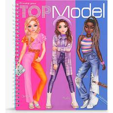 Depesche Create Your TopModel Colouring Book