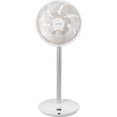 Remote Controlled - White Floor Fans Cuckoo 360 Rotating Air Circulator Fan