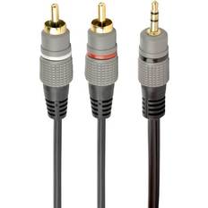 Gembird 3.5 mm Stereo Plug to RCA Plugs 10m Cable