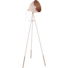 Koppar - Stål Golvlampor Eglo Chester 150cm Aprikos/Koppar Golvlampa