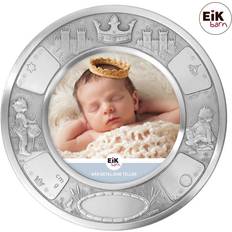 Rund hylde Nordahl Andersen Kids's Tin fotoramme rund prins Ø18cm