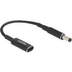 Jackstik usb kabler DeLock strømforsyningsadapter jackstik