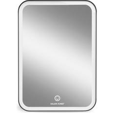 Schwarz Kosmetikspiegel Gillian Jones Tablet Mirror With LED And USB-C Charging Black