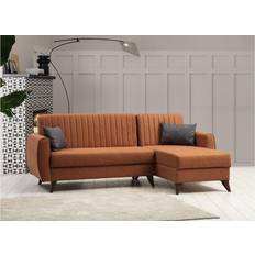 Hanah Home Hjørnesofa Venstre Maisy Beige Sofa