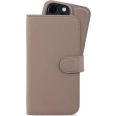 Holdit Étuis portefeuille Holdit Étui Portefeuille Magnetique Plus iPhone 15 Pro, Mocha Brown