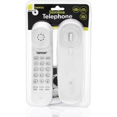 Slimline Corded Telephone White