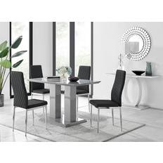 Furniturebox Imperia Gloss Dining Set