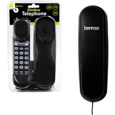 Slimline Corded Telephone Black