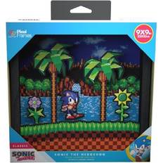 Sonic the Hedgehog Actionfigurer SNK Pixel Frames Sonic the Hedgehog Idle Pose Fjernlager, 3 dages levering