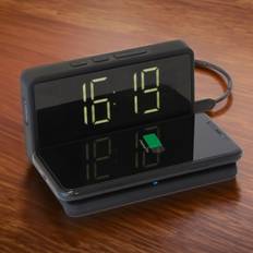 Alarm Clocks InGenious Wireless Phone Charging Alarm Clock