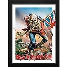 ABYstyle Iron Maiden Trooper Eddie X 40Cm Framed Art