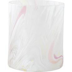 Magnor Brugskunst Magnor Swirl Glass 35 cl White Candle Holder