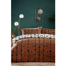 Duvet Covers on sale Furn Monkey Global Exotic Duvet Cover Black, Brown, Orange