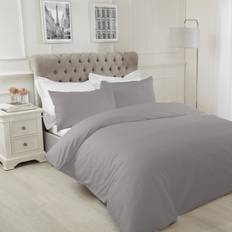 Highams Plain Duvet Cover Grey (35x25cm)