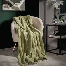 Brentfords Teddy Blankets Green (200x150cm)