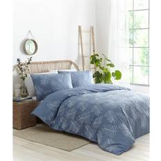 Portfolio Home Palma Embroidered Single Duvet Cover Black
