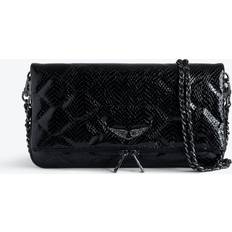 Zadig & Voltaire Rock Glossy Wild Quilted Clutch