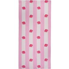 Dreamscene Sea Shell Quick Dry Absorbent Bath Towel Pink