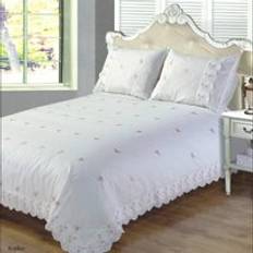 Textiles Rapport Sophie Laced Classical Duvet Cover White