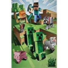 Minecraft Blødt 130x170 cm