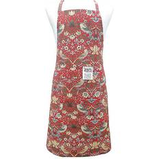 Aprons William Morris Strawberry Thief Apron Red