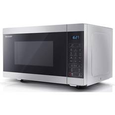 Countertop - Silver Microwave Ovens Sharp YC-MG252 Silver