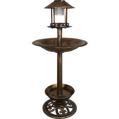 Bird bath and feeder St Helens Helens Bronze Solar Bird Bath Feeder