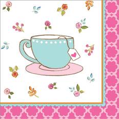 B&Q Tea Party Napkins Pack of 16